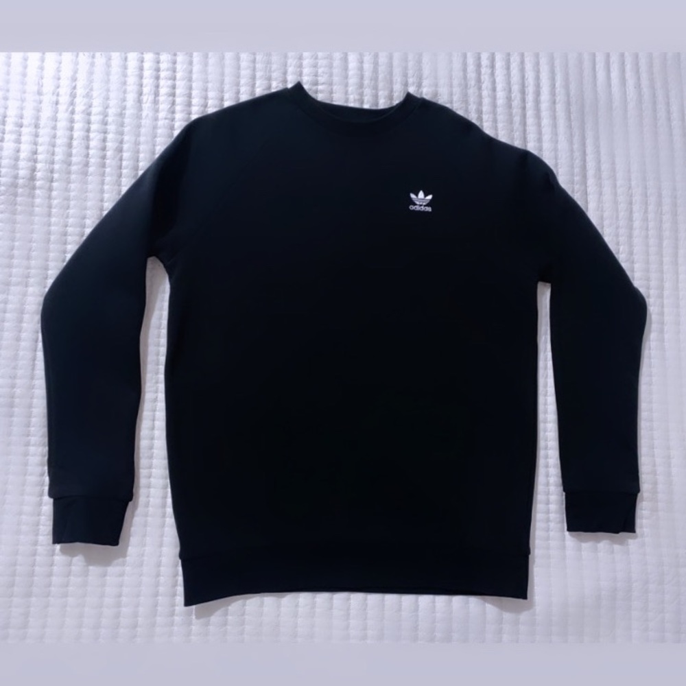 Adidas Mens Crewneck Medium Black